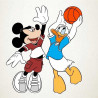 Mickey y Donald juegan