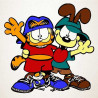 Garfield y Oddie