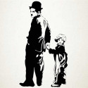 Chaplin y chico