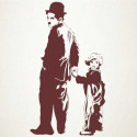 Chaplin y chico