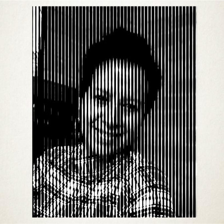 Los retratos en vinilo son una novedosa manera de decorar. Retrato en Vinilo Adhesivo de alta calidad